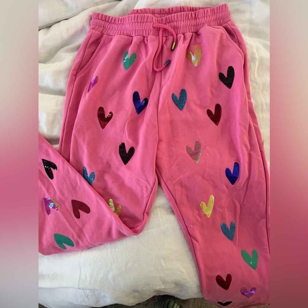 Queen of Sparkle sweatpants never worn